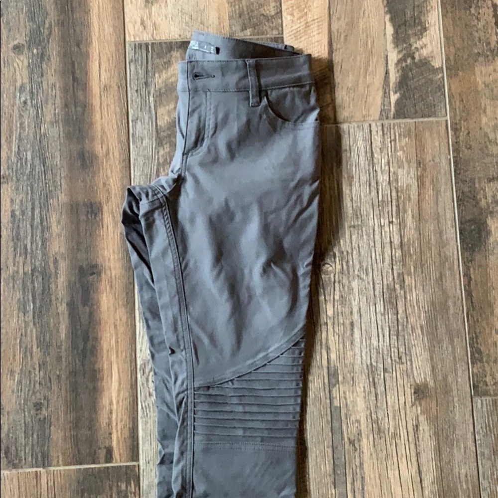 Prana brena moto pant, medium gray.